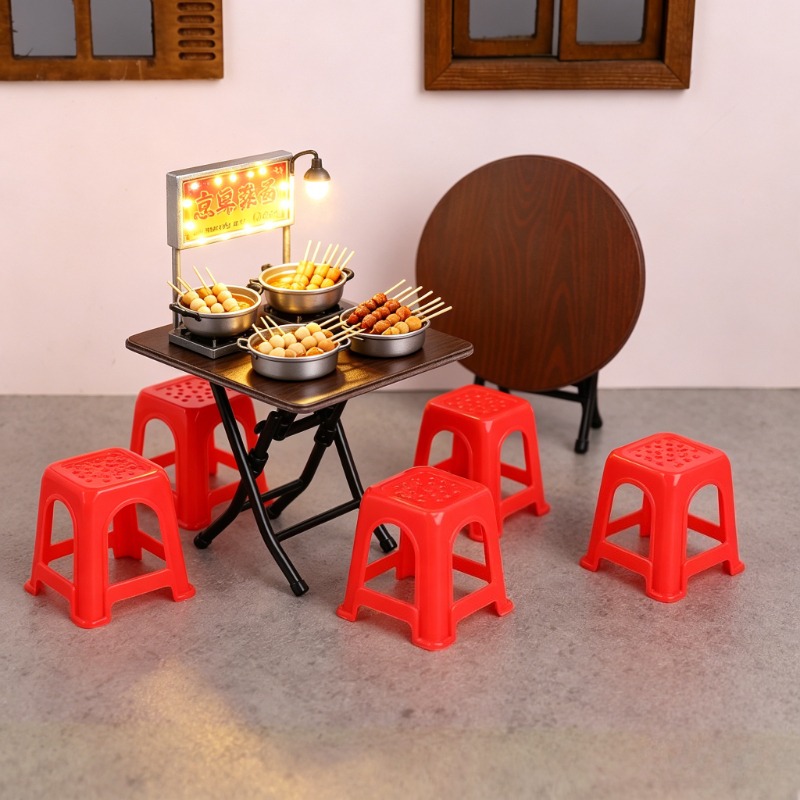 Kids Outdoor Table And Chair Set - Miniature Vintage Table And Chair Set