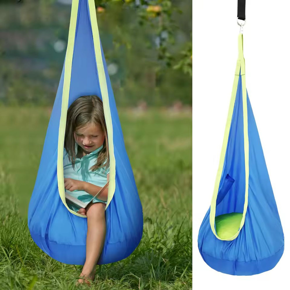Kids Pod Swing Seat Nylon Hang - Kids Outdoor Swing 评论和价格