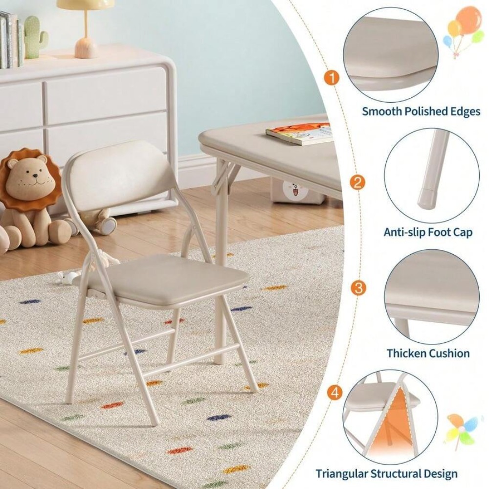 Kids Activity Table Set Foldin - Kids Outdoor Activity Table 评论和价格