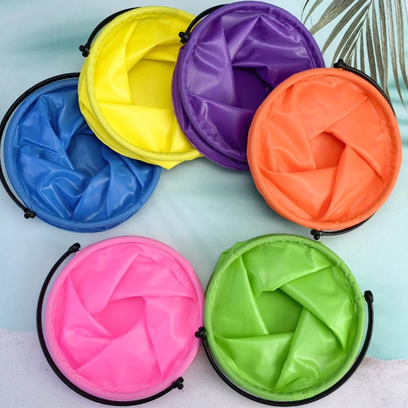 Beach Sand Play Bucket Toy Fol - Kids Outdoor Nature Play 评论和价格