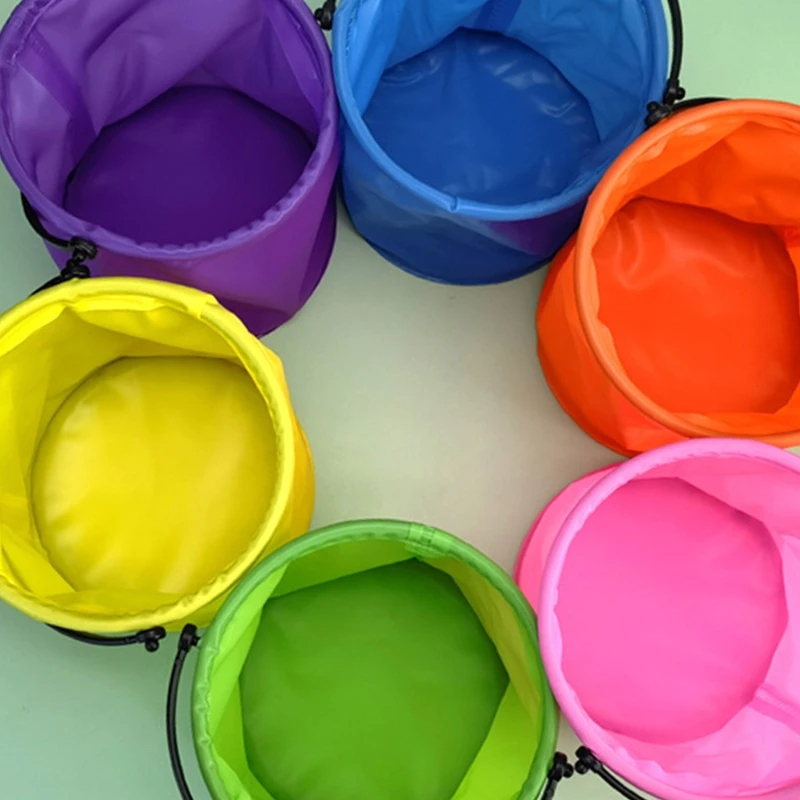 Beach Sand Play Bucket Toy Fol - Kids Outdoor Nature Play 评论和价格