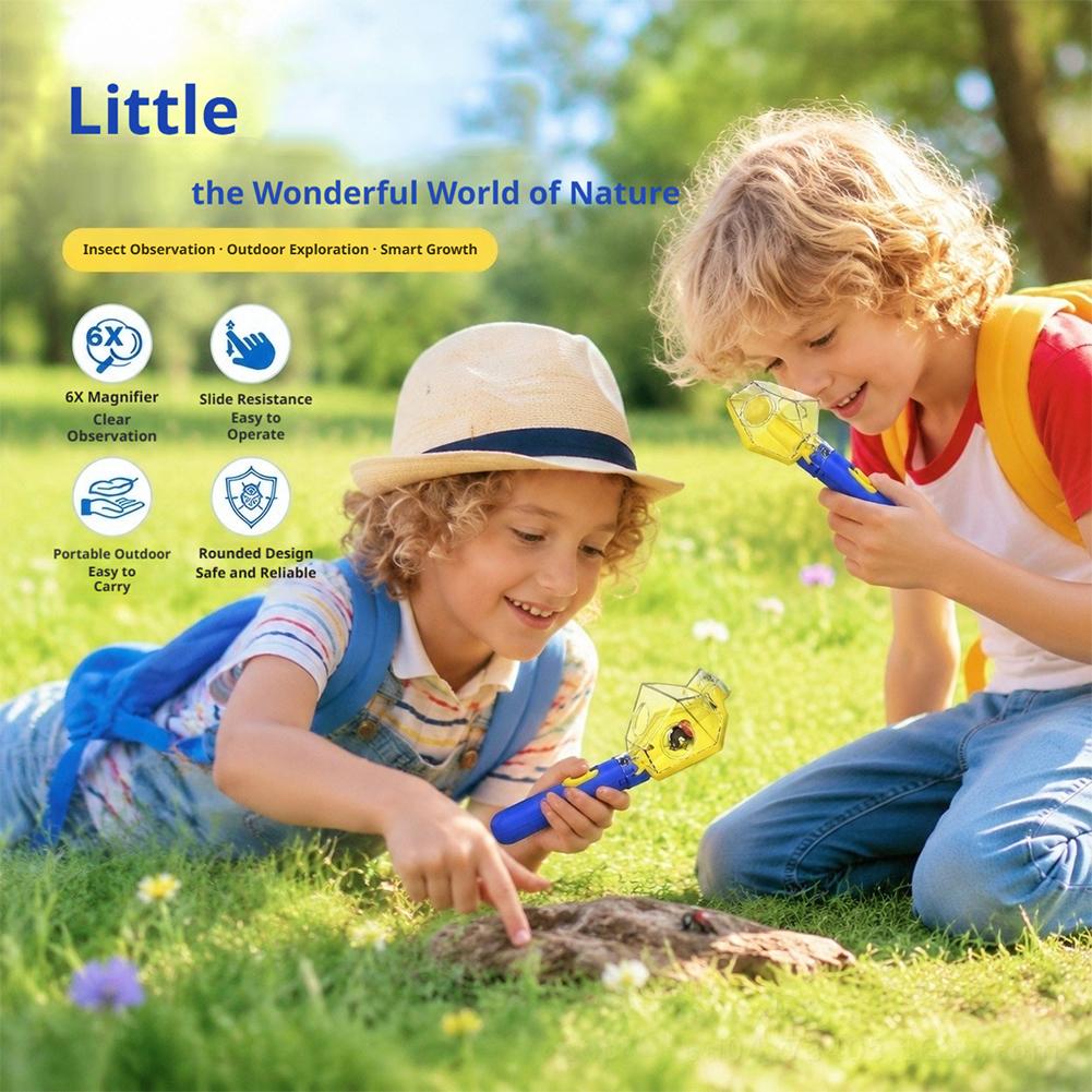 Handheld Insect Catcher Viewer - Kids Outdoor Explorer Set 评论和价格