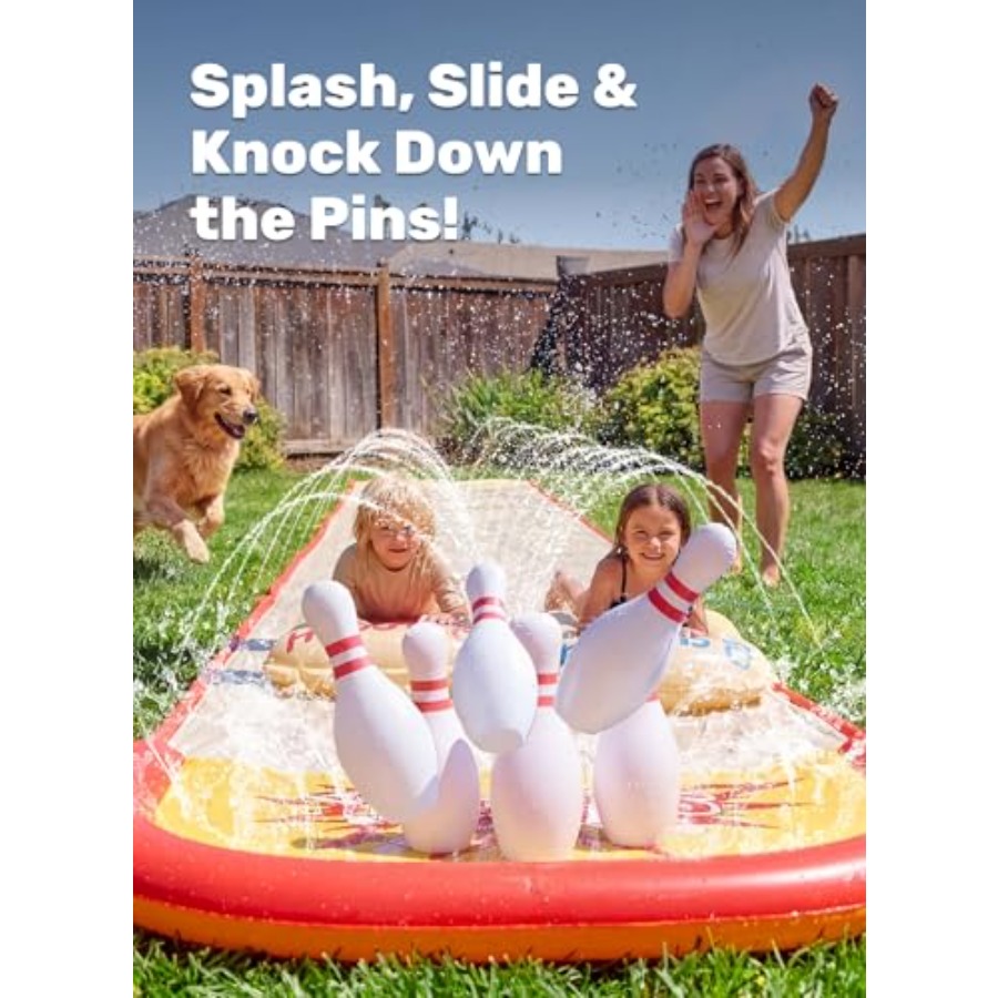 Backyard outdoor fun for kids: - Kids Outdoor Water Slide 评论和价格