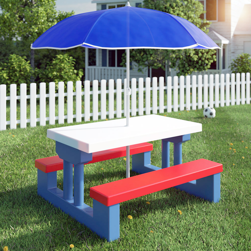 Children's outdoor table and c - Kids Outdoor Table And Chair Set 评论和价格