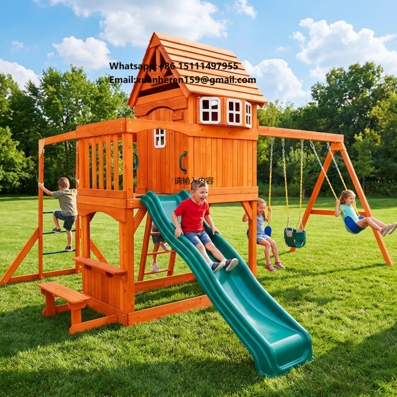 Large Outdoor Amusement Equipm - Kids Outdoor Swing 评论和价格