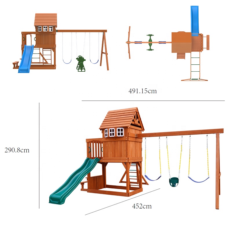 Large Outdoor Amusement Equipm - Kids Outdoor Swing 评论和价格
