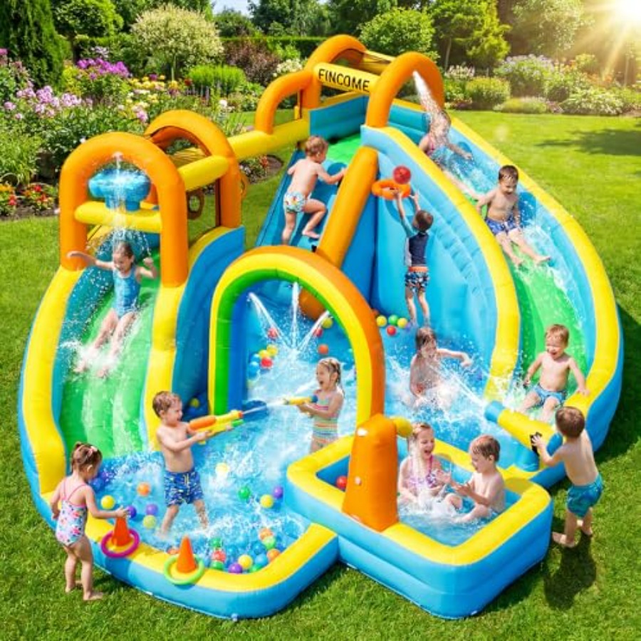 Backyard outdoor inflatable wa - Kids Outdoor Water Slide 评论和价格