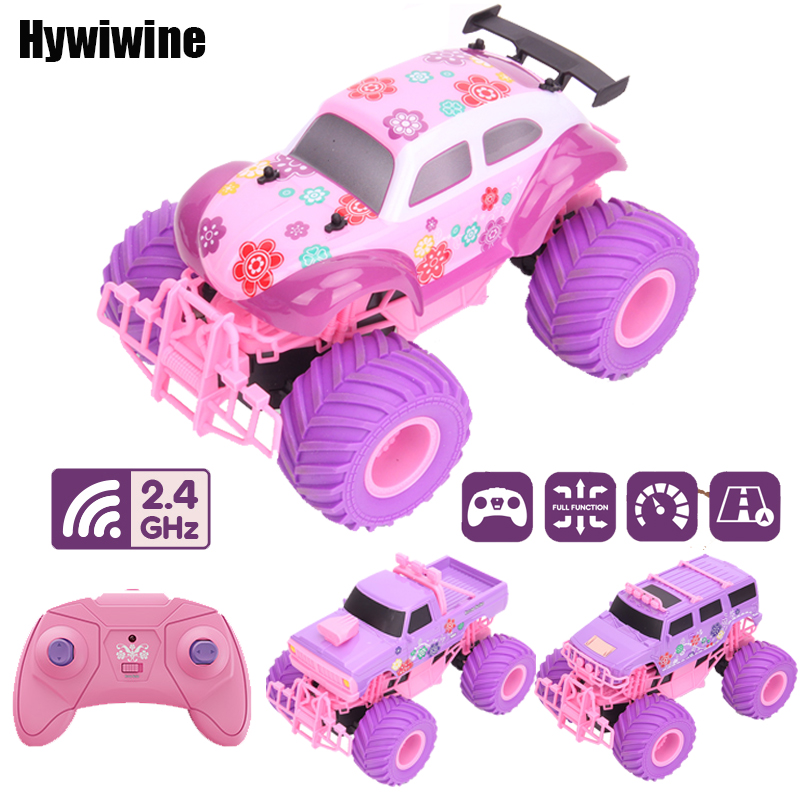 Pink RC Car Electric Drive Off - Ride On Toy Car 评论和价格