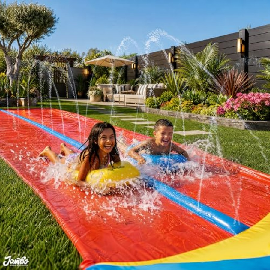 Outdoor backyard water slide f - Kids Outdoor Water Slide 评论和价格