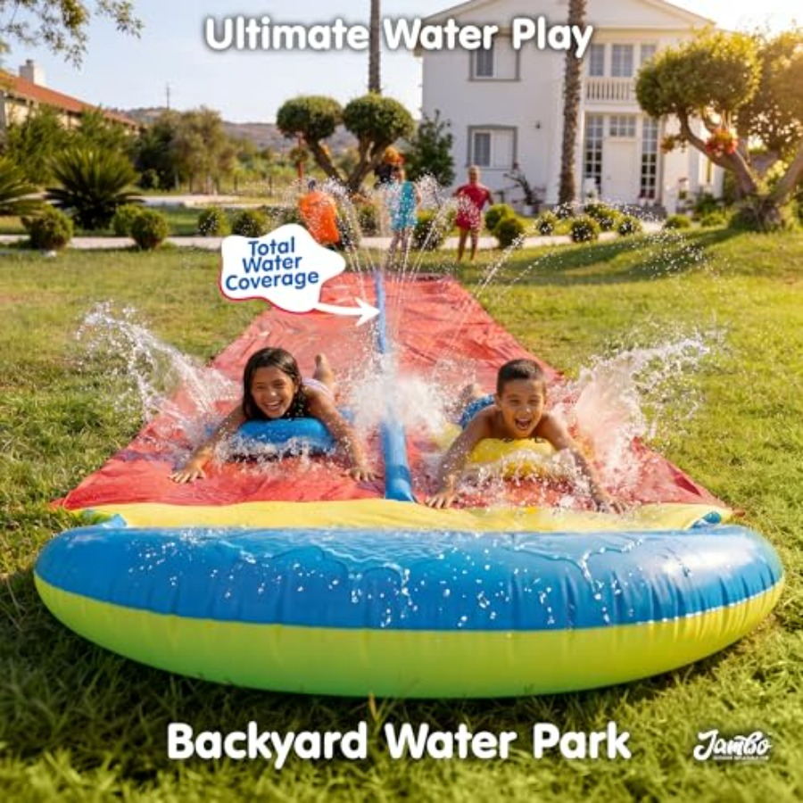 Outdoor backyard water slide f - Kids Outdoor Water Slide 评论和价格