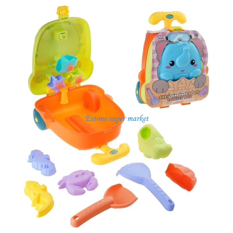 090B Travel Beach Toy Sandcast - Kids Outdoor Nature Play 评论和价格