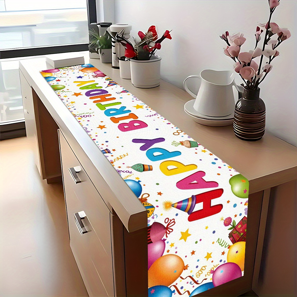 Birthday Celebration Poster Ta - Kids Outdoor Dining Table 评论和价格