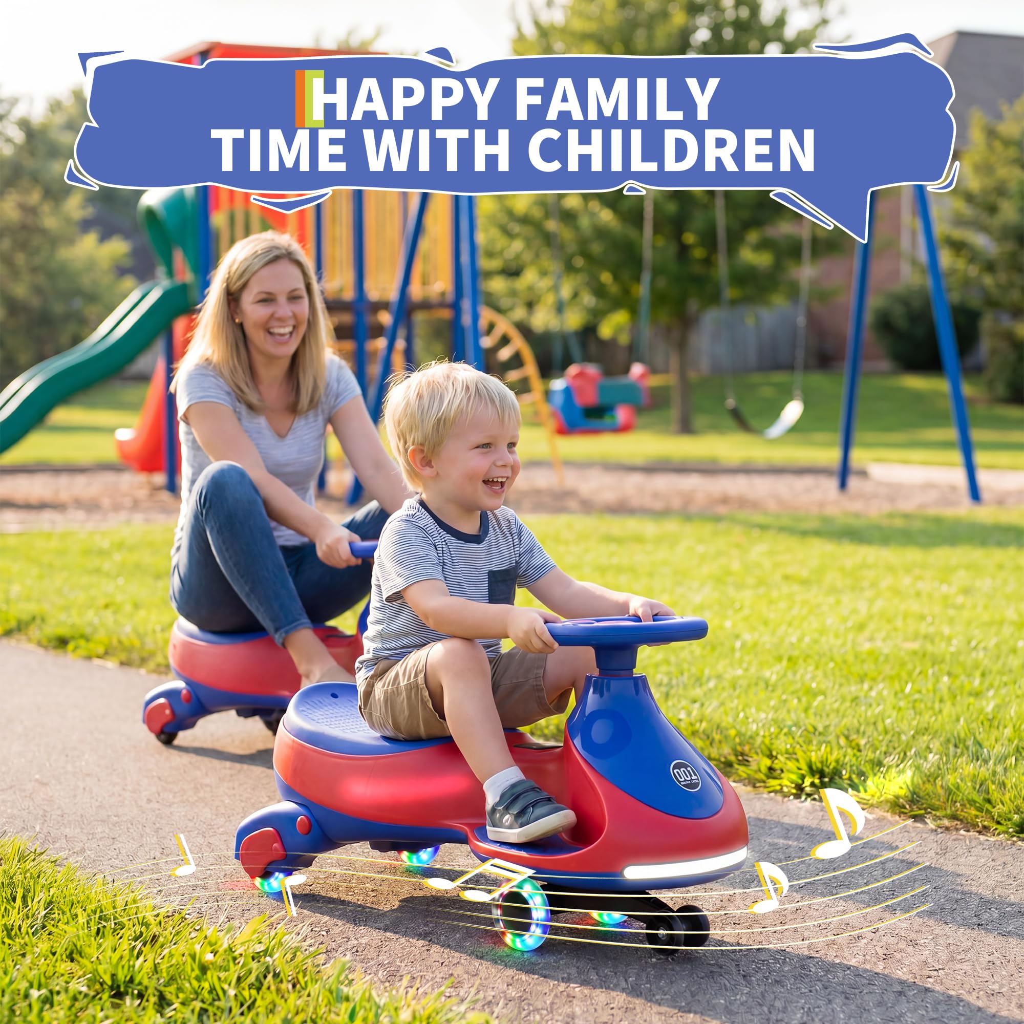 12V Electric Wiggle Car Kids W - Ride On Toy Car 评论和价格