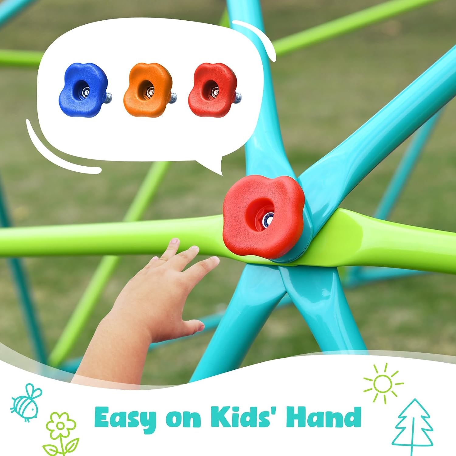 10 ft Climbing Dome Swing Set  - Kids Outdoor Swing 评论和价格