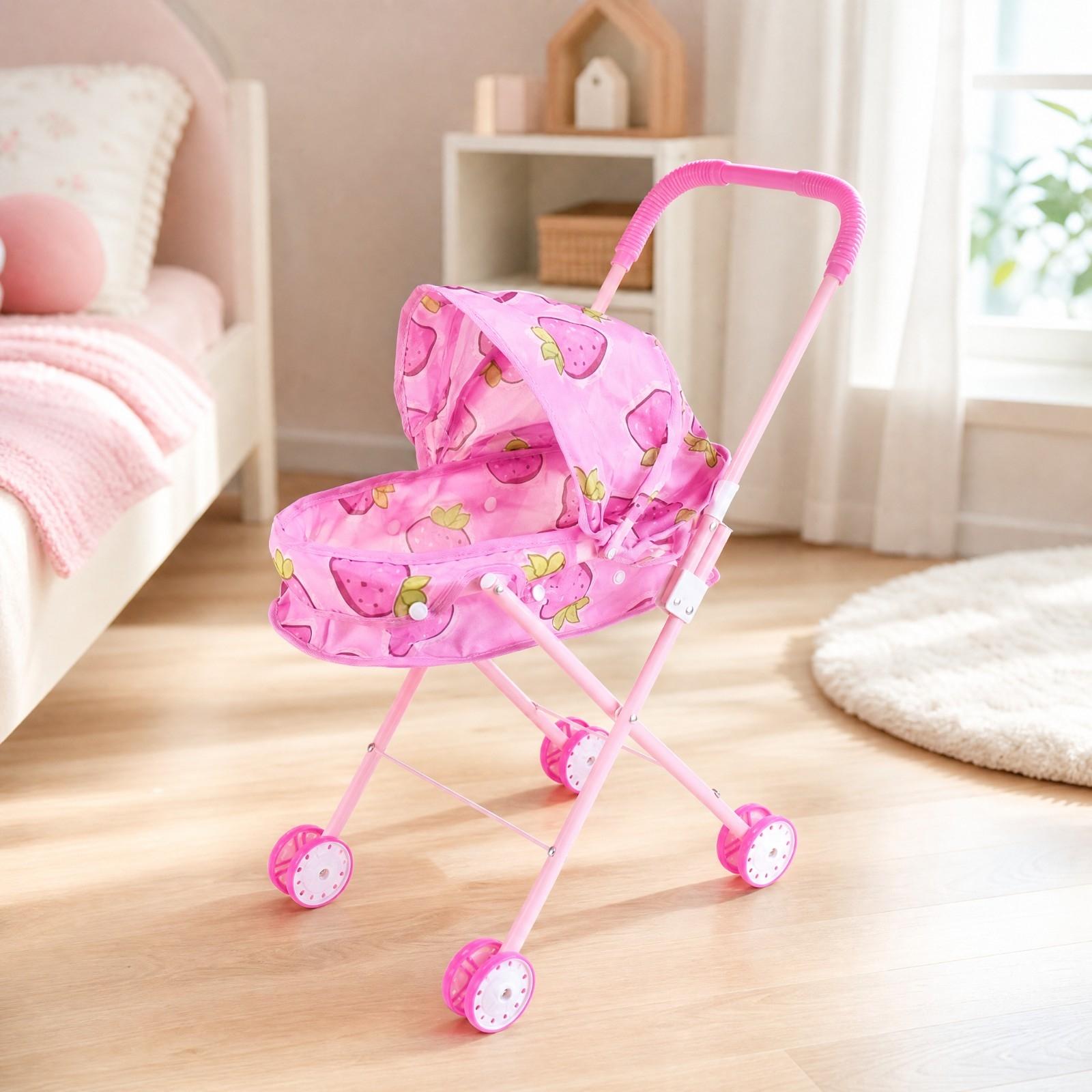 Folding Kids Push Cart Doll St - Kids Indoor Outdoor Cart 评论和价格