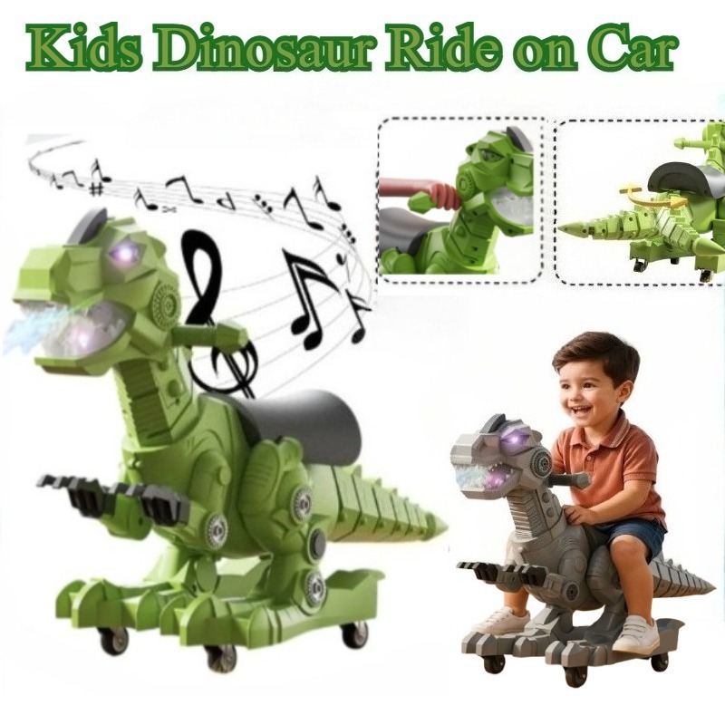Dinosaur Ride on Toys Toddler  - Ride On Toy Car 评论和价格