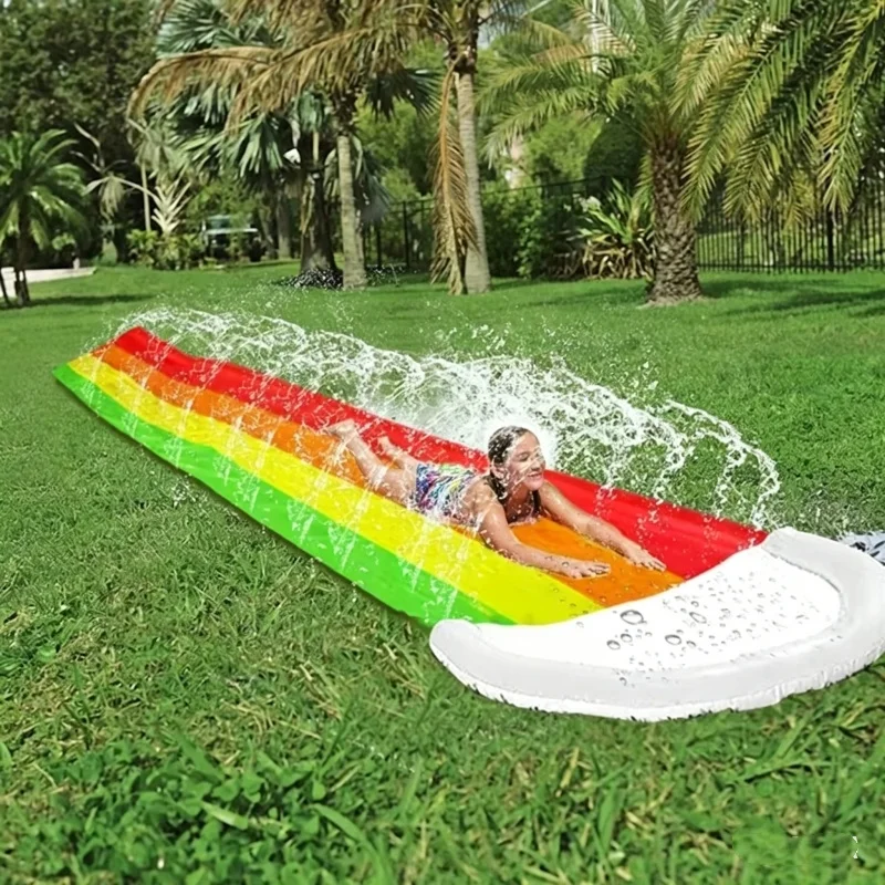 Summer Outdoor Inflatable Wate - Kids Outdoor Water Slide 评论和价格