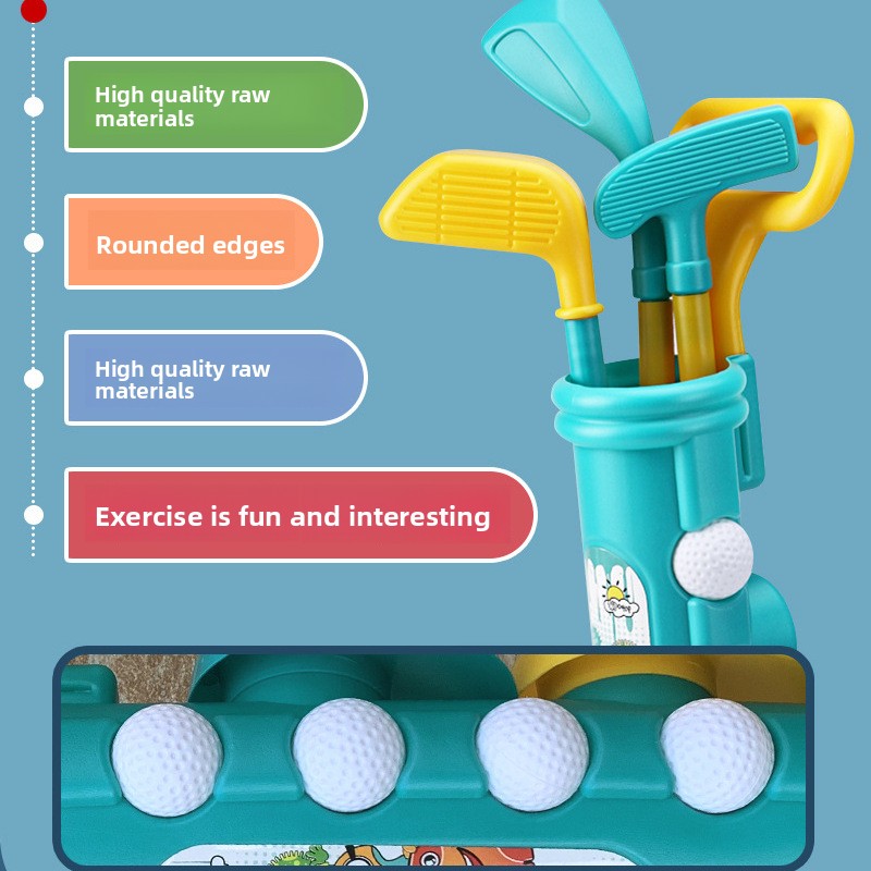 Kids Golf Toy Set with Golf Cl - Kids Indoor Outdoor Cart 评论和价格