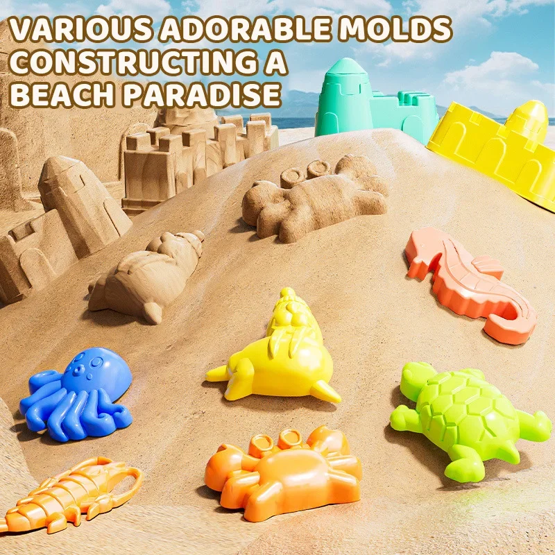 31PC Beach Toys Set Sand-diggi - Kids Indoor Outdoor Cart 评论和价格