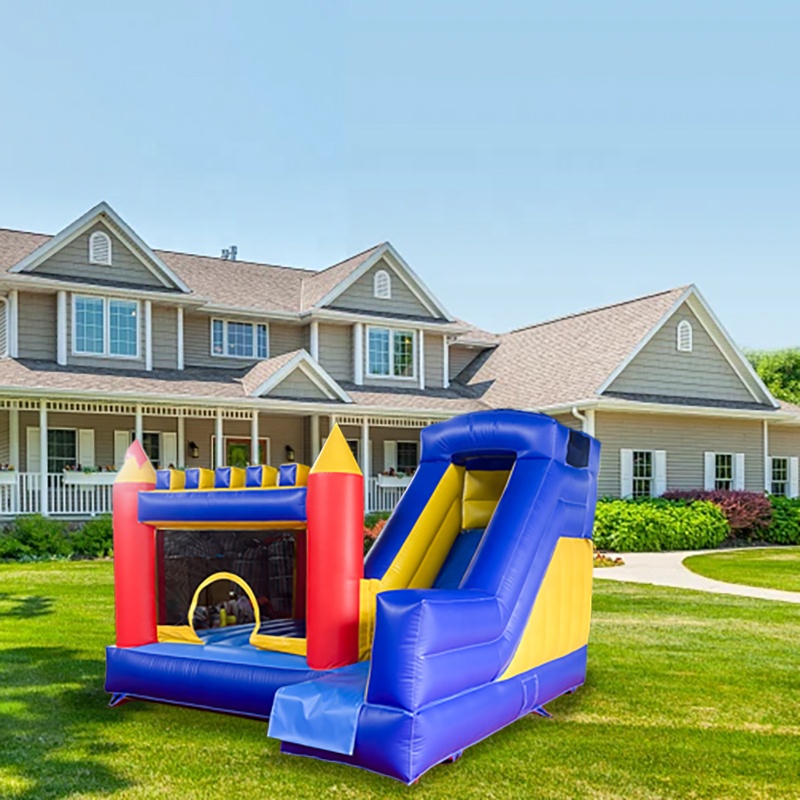 4m x 4m Inflatable Bounce Hous - Kids Outdoor House With Slide 评论和价格