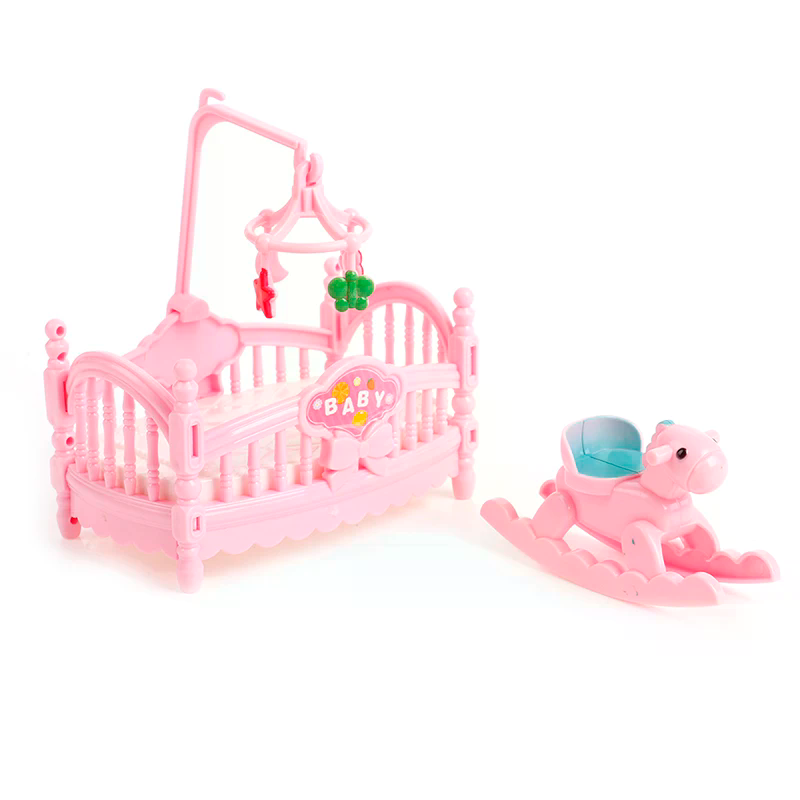 Miniature Crib Wooden Horse Se - Kids Outdoor Table And Chair Set 评论和价格