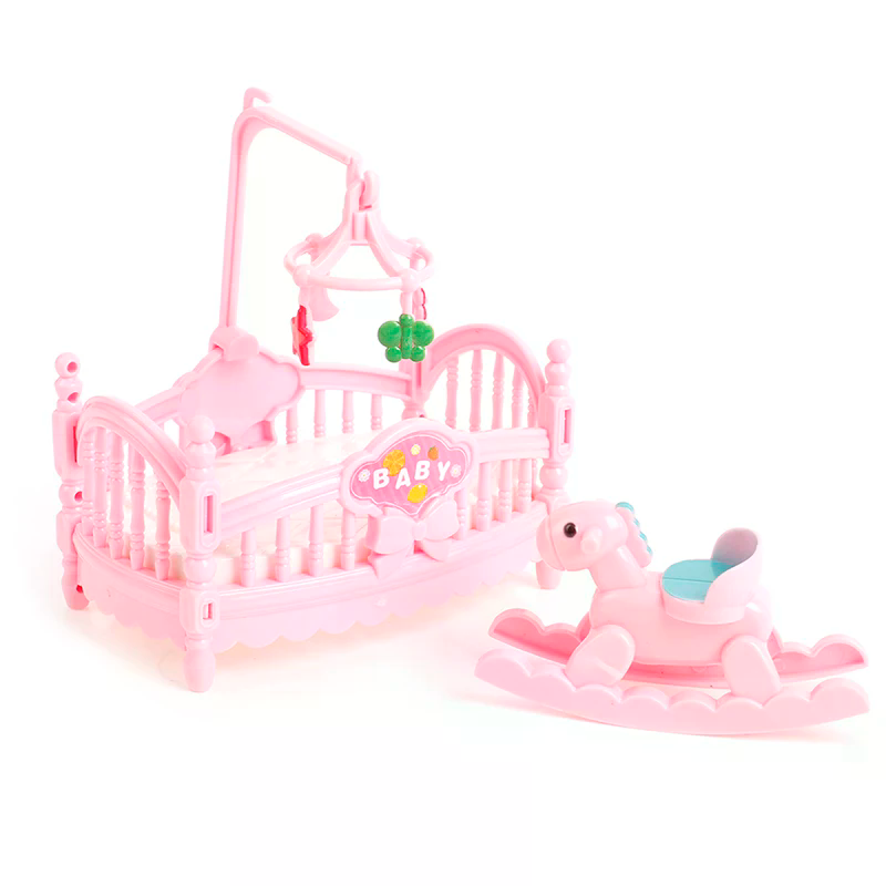 Miniature Crib Wooden Horse Se - Kids Outdoor Table And Chair Set 评论和价格