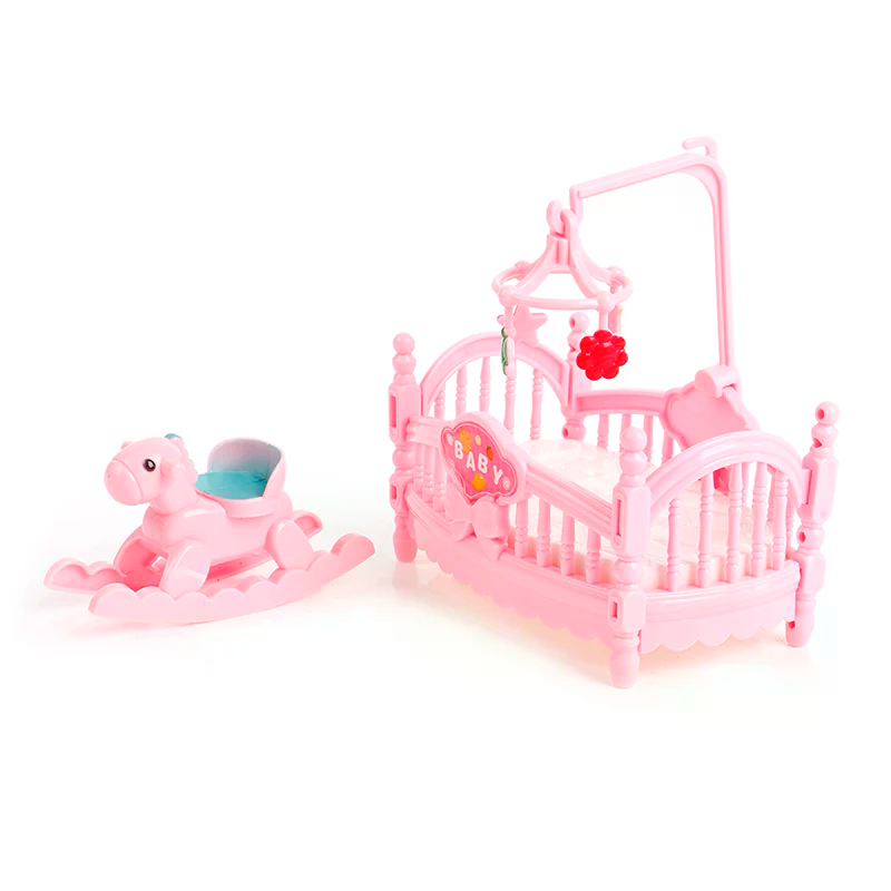 Miniature Crib Wooden Horse Se - Kids Outdoor Table And Chair Set 评论和价格