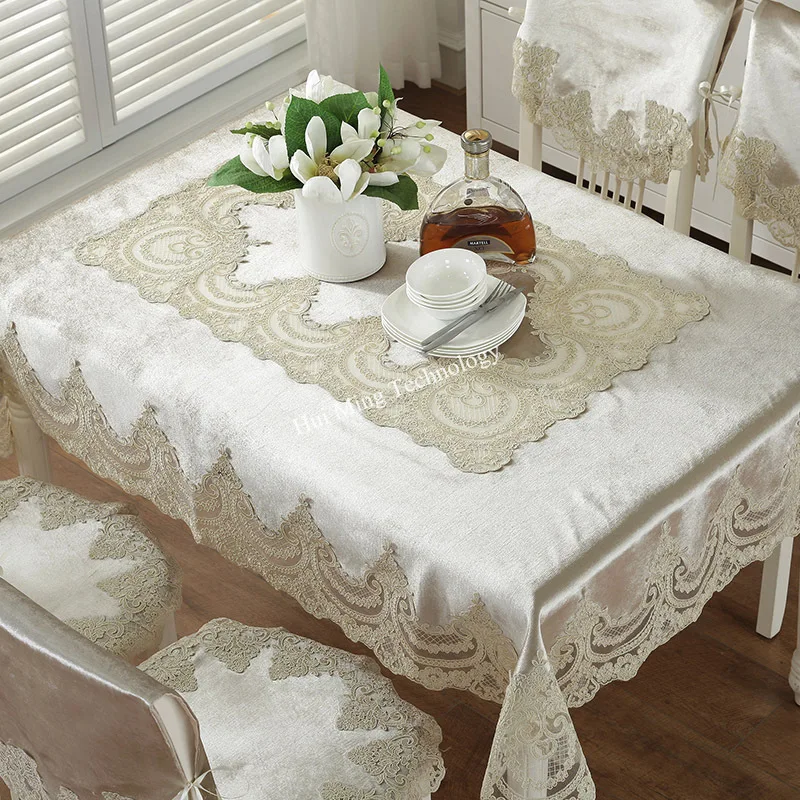 Table Cloth White Gold Velvet  - Kids Outdoor Dining Table 评论和价格