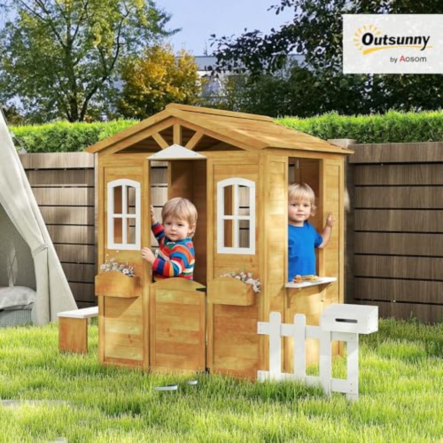 Outdoor playhouse for kids age - Kids Outdoor Nature Play 评论和价格