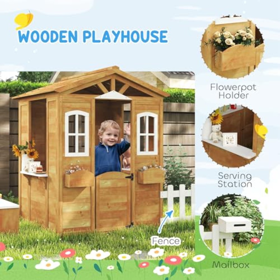 Outdoor playhouse for kids age - Kids Outdoor Nature Play 评论和价格
